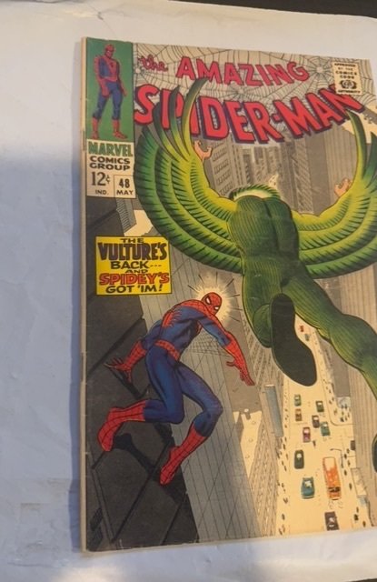 The Amazing Spider-Man #48 (1967)vs the vulture vg/Fn