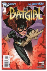 (2011) DC 52 BATGIRL #1 (Vol. 4) 2nd Print Adam Hughes Variant Cover! Movie?
