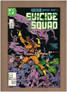 Suicide Squad #15 DC Comics 1988 Ostrander DEADSHOT Nightshade Odyssey VF+ 8.5