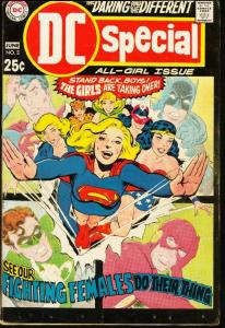 DC SPECIAL #3 ALL-GIRL GIANT ISSUE BLACKJ CANARY-1969 VG