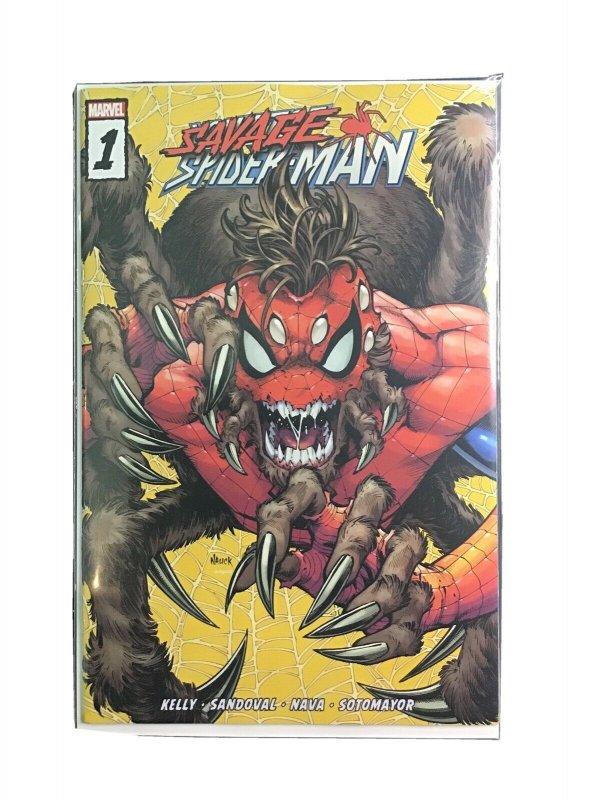 Savage Spider-Man 1 Wal-Mart Exclusive Todd Nauck Variant NM 2022 Marvel Comics