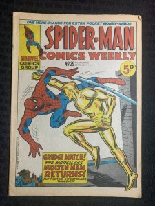 1973 Sept 1 SPIDER-MAN COMICS WEEKLY #29 FN 6.0 Steve Ditko / Molten Man
