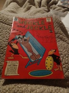Heckle and Jeckle #32 silver age 1958 pines comics CBS tv cartoon terry toons