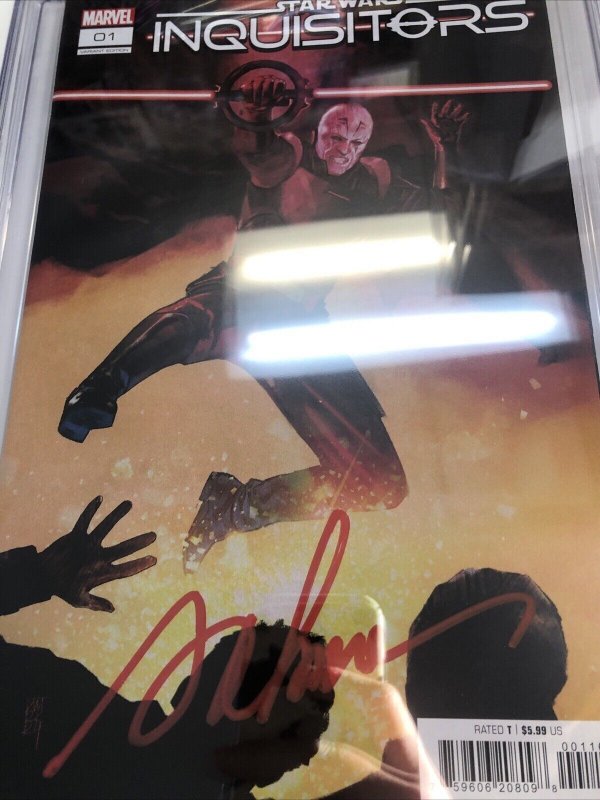 Star Wars : Inquisitors #1 (CGC 9.8 SS) Signed Alex Maleev * Census = 1 * Marvel
