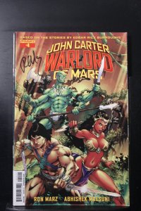 John Carter, Warlord of Mars #4 Cover A - Ed Benes (2015) *SIGNED 