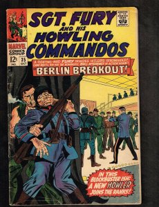 Sgt Fury and his Howling Commandos #35 ~ 1966 (4.5) WH