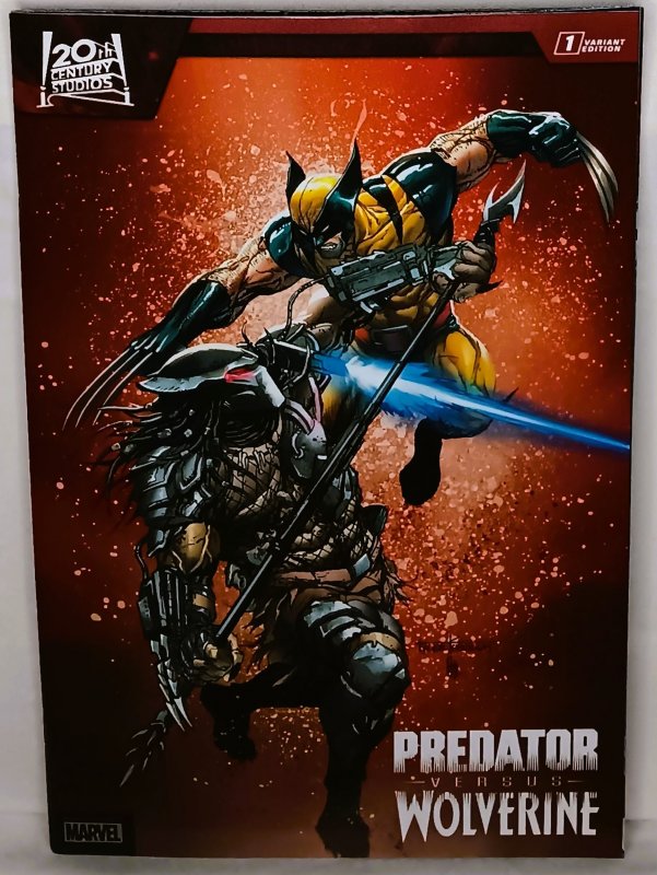 PREDATOR vs WOLVERINE #1 ComicTom101 Tyler Kirkham Variant Cover