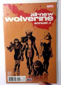 All-New Wolverine Annual #1 (2016) Marvel Comics 1st Print Comic Book