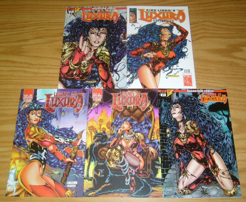 Legends of Luxura #1-3 VF/NM complete series + vampress + collection - bad girl