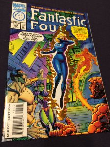 FANTASTIC FOUR #387 NM Marvel Holographic Layered Cover (1994)
