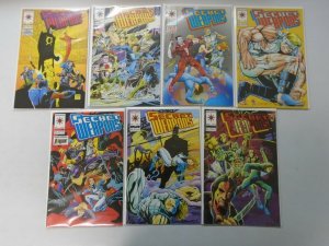 Secret Weapons near set 19 different from #1-21 6.0 FN (1993 Valiant)