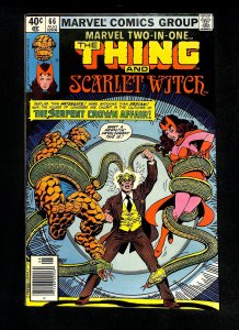 Marvel Two-In-One #66 Scarlet Witch!