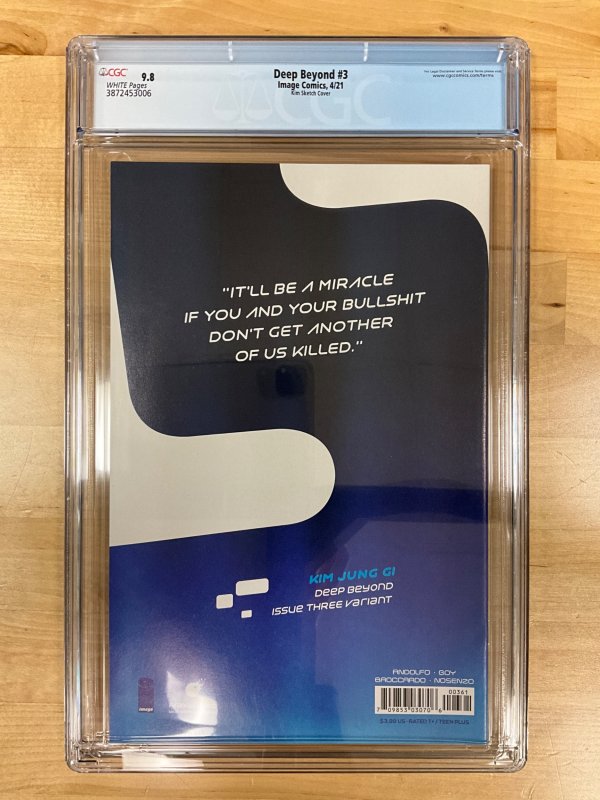 Deep Beyond #3 Cover F (2021)