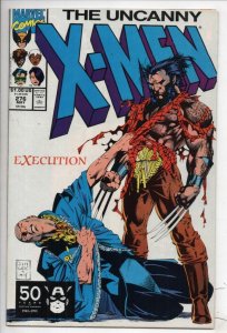 X-MEN 276, NM, Jim Lee Double Death Claremont, Uncanny, 1963 1991 Marvel