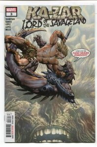 KA-ZAR LORD SAVAGE LAND (2021 MARVEL) #3 CVR A JESUS SAIZ