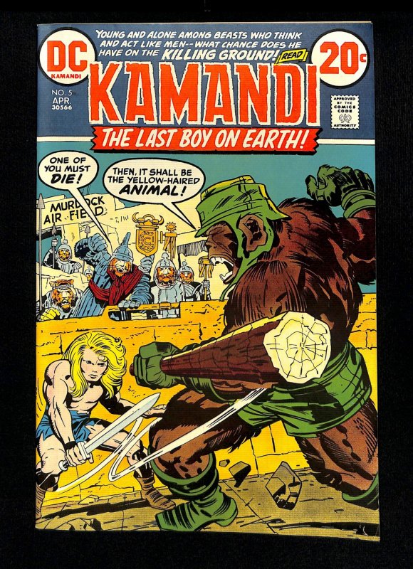 Kamandi, The Last Boy on Earth #5