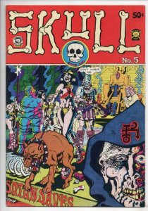 SKULL #5, FN+, LoveCraft, 1st, Underground, 1972 Last gasp, more UG in store