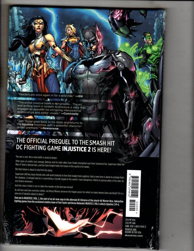 Injustice 2 Vol. # 1 DC Comics Hardcover SEALED Graphic Novel Comic Book J297