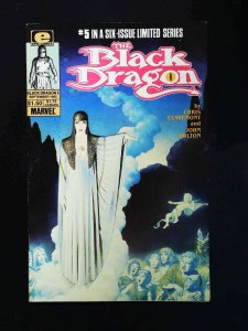 BLACK DRAGON #5  MARVEL/EPIC COMICS 1985 VF+