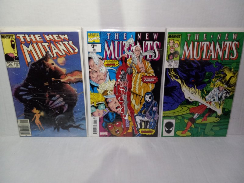 NEW MUTANTS #19, 52 AND 98 (FASCIMILE) - FREE SHIPPING