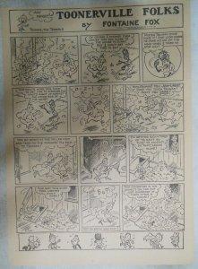 Toonerville Folks by Fontaine Fox from 11/3/1940 Tabloid Page Size!