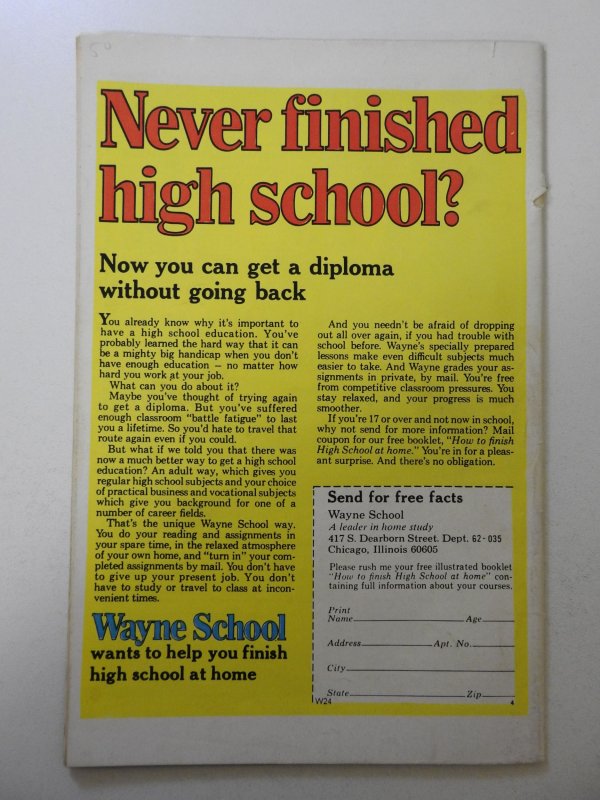 Astonishing Tales #29 (1975) VG+ Condition cover detached top staple