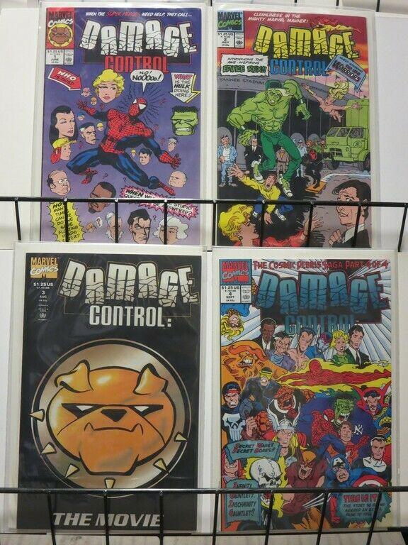 DAMAGE CONTROL III (1991) 1-4  KYLE BAKER McDuffie