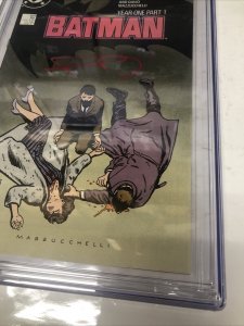 Batman (1987) # 404 (CGC 9.8 SS) Signed Frank Miller • DC Comics • Mazzucchelli