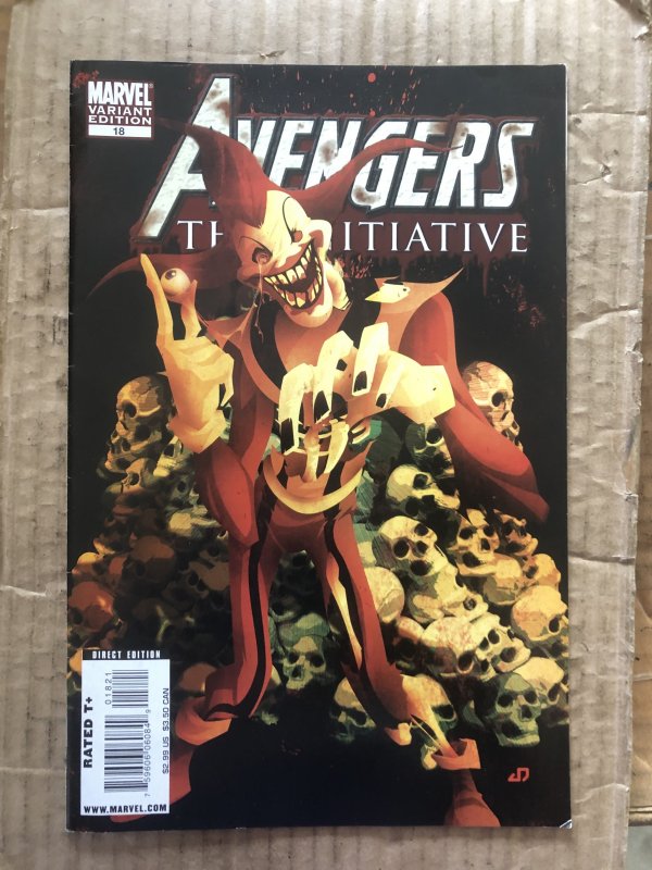 Avengers: The Initiative #18 Limited Edition Zombie Variant (2008)