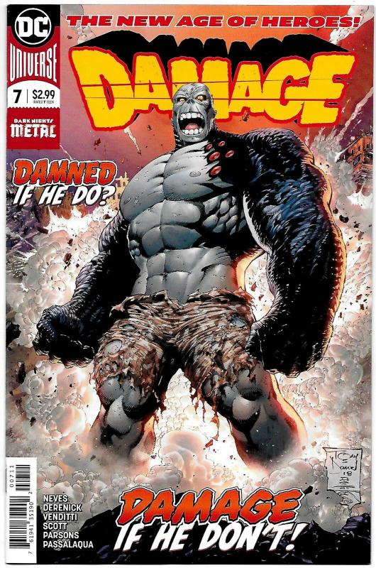 Damage #7 Dark Nights Metal (DC, 2018) NM