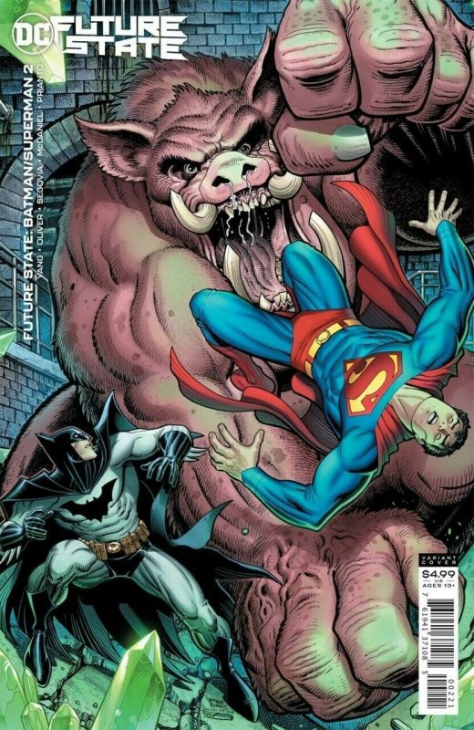 Future State: Batman/Superman (2021) #2 VF/NM Arthur Adams Variant Cover
