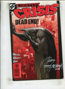 IDENTITY CRISIS #6 (9.0) SIGNED BY RAGS MORALES!! 2004