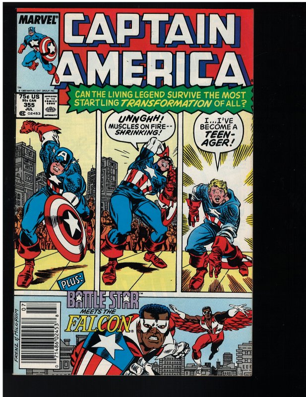 Captain America #355 (Marvel, 1989)