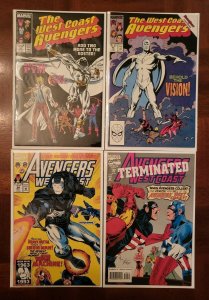 WEST COAST AVENGERS 1 - 102 + ANNUALS & MINI-SERIES COMPLETE SET