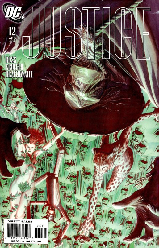 Justice #12 Villains Cover (2007) Justice League