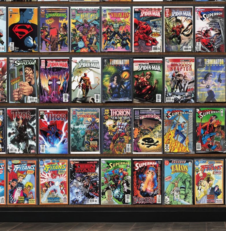 Huge Lot 160+ Comics with Superman, New Avengers, The Strangers & More!