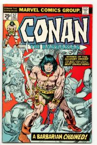 Conan The Barbarian #57 (Marvel, 1975) VF-