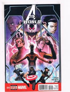 Avengers World # 14 VF 1st Print Marvel NOW Comic Book Iron Man Hulk Thor S63