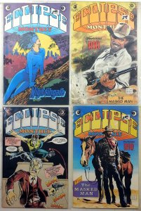 Eclipse Monthly Lot of 4 #5, 6, 7, 10 1984 Eclipse Nightingale Masked Man Comics