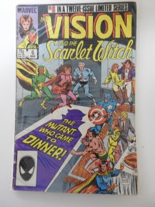 The Vision and the Scarlet Witch #6 Direct Edition (1986)