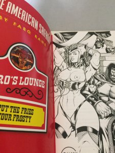 Faro's Lounge House Baxter She-Hulk & Sue Storm Art by Jose Varese