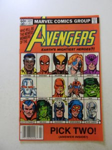 The Avengers #221 (1982) VF condition