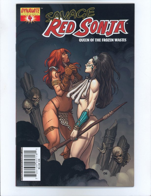 Savage Red Sonja: Queen of the Frozen Wastes 1 - 4 complete