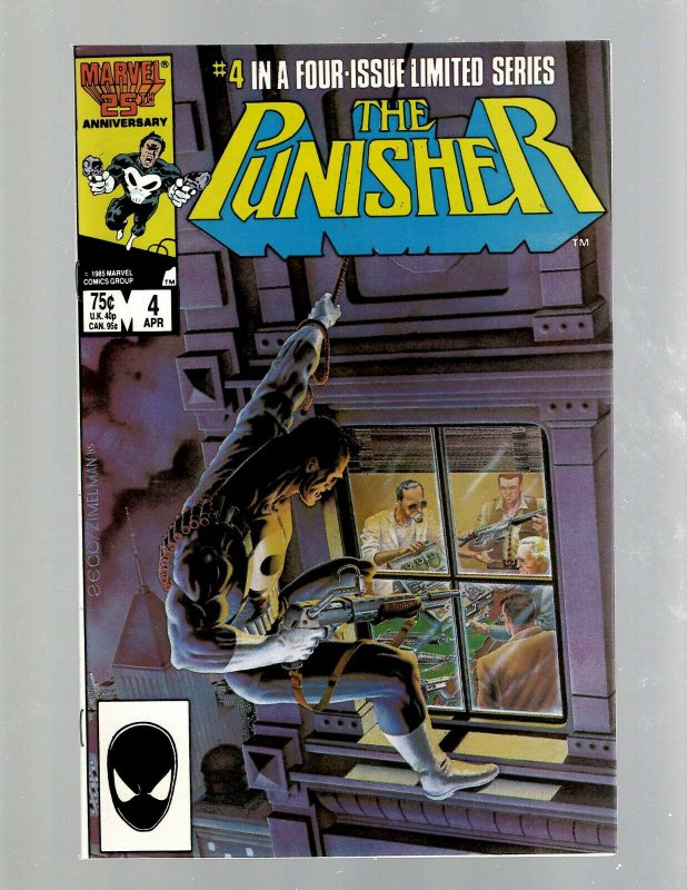 The Punisher # 4 NM 1st Print Mini Series Issue Defenders Jigsaw SB5