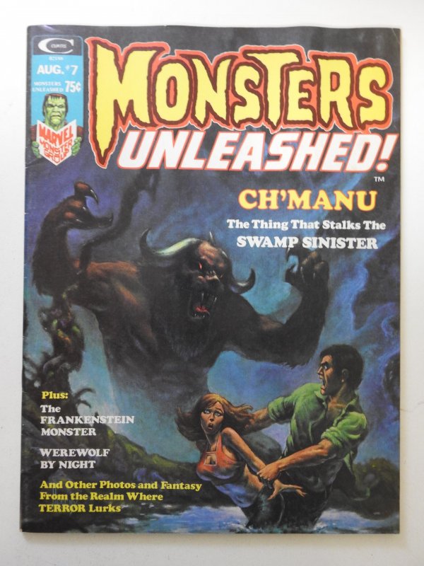 Monsters Unleashed! #7 (1974) Great Read! Sharp VG+ Condition!