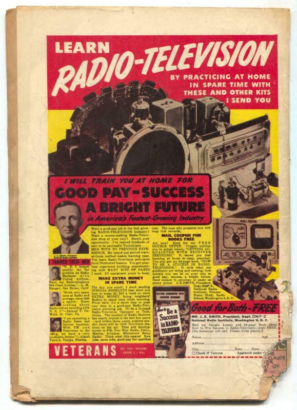 Justice Traps The Guilty #21 1950- Kirby cover reading copy