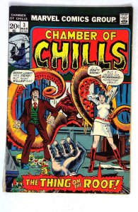 Chamber Of Chills #3 The Thing on the Roof Marvel (1973) VG