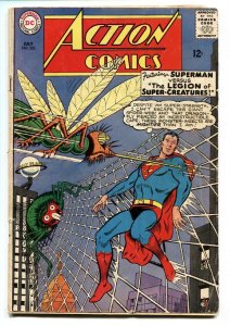 ACTION COMICS #326 comic book 1965-SUPERMAN-LEGION OF CREATURES VG-