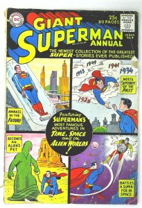 Superman (1939 series) Annual #4, Good- (Actual scan)