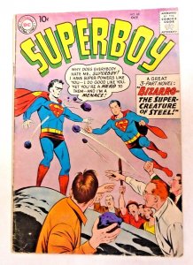 Superboy v1 (1949) #68 Origin/1st Original Bizarro!